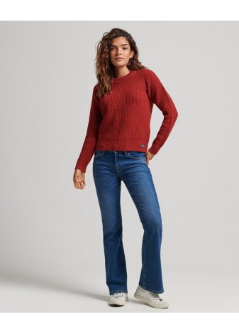 Jersey Superdry Tweed Rojo