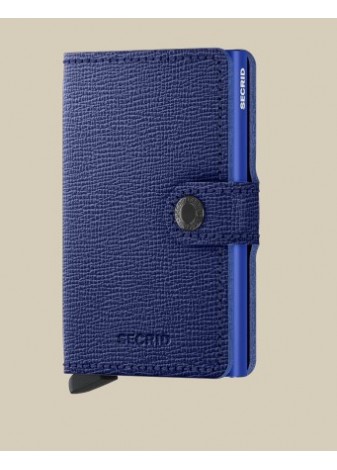 Cartera Secrid Miniwallet Crisple Cobalt