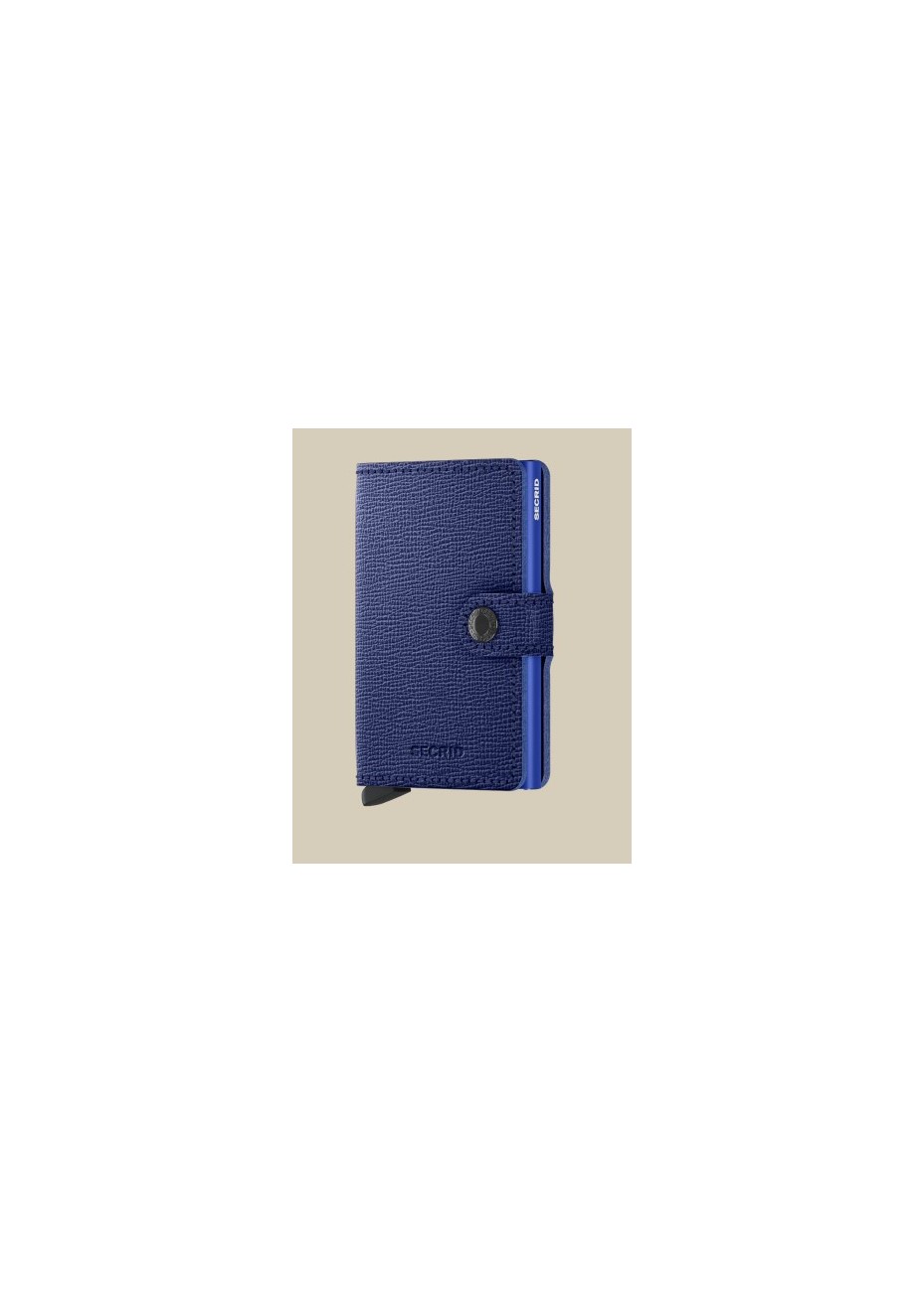 Cartera Secrid Miniwallet Crisple Cobalt