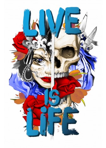 Camiseta La Sal Life blanca