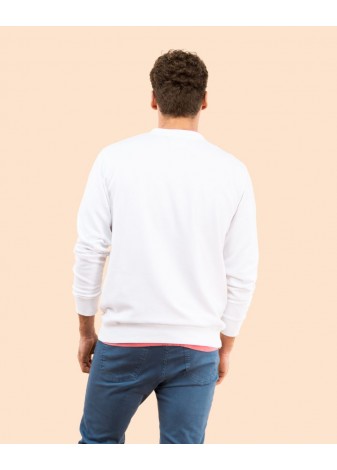 Sudadera Scotta1985 Multilogo Blanco