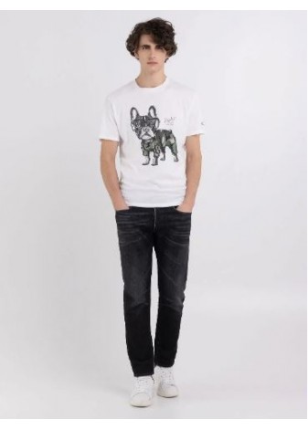 Camiseta Replay Blanca BullDog