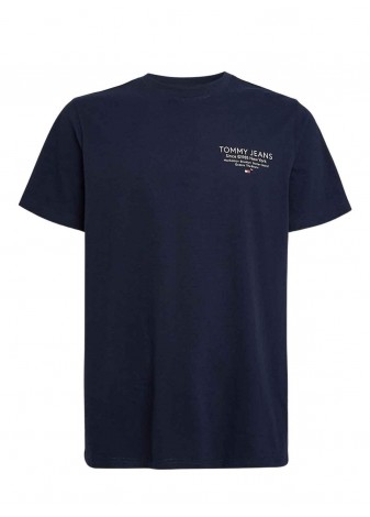 Camiseta Tommy Jeans Graphic Slim Azul Marino