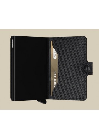 Cartera Secrid Miniwallet Carbon Black