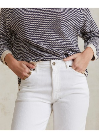 Pantalón Yerse Denim Blanco