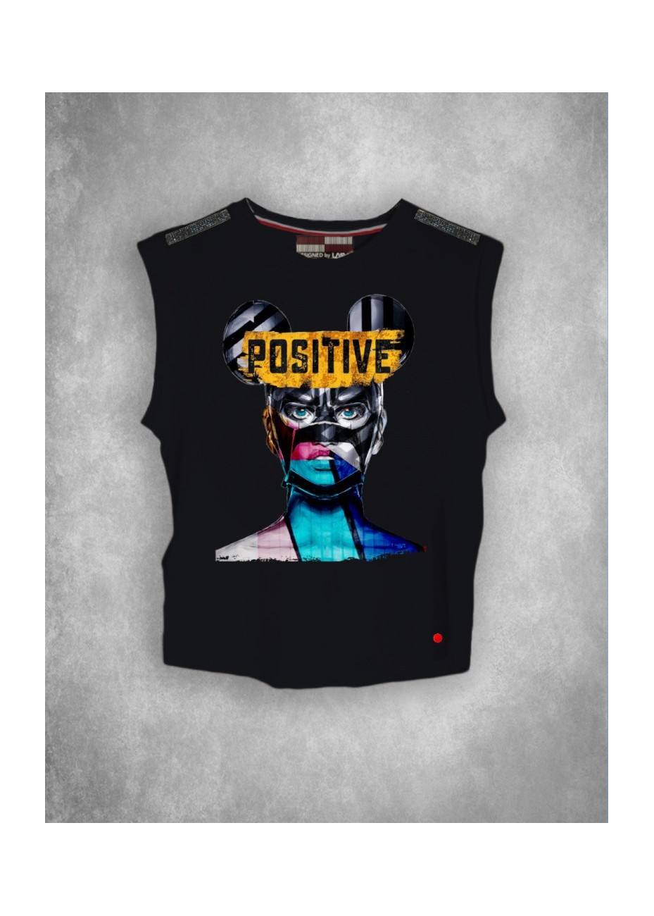 Camiseta La Sal Positive Negro