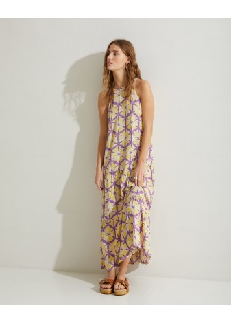 Vestido Yerse Fluido Tie Dye