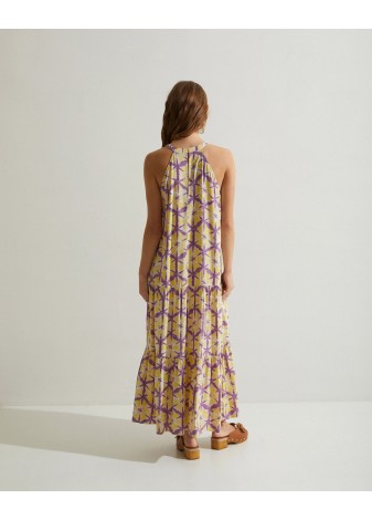 Vestido Yerse Fluido Tie Dye