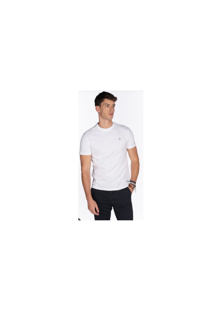 Camiseta Harper & Neyer Icon Blanco Logo Marino