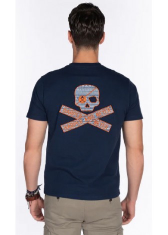 Camiseta Harper & Neyer Hurricane Pirata Azul Marino