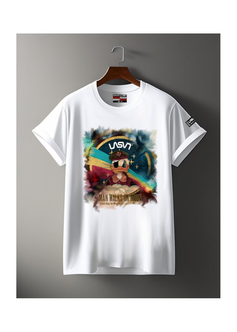 Camiseta LASAL Nasa Blanco