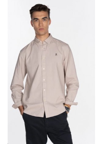 Camisa Harper Oxford Camel