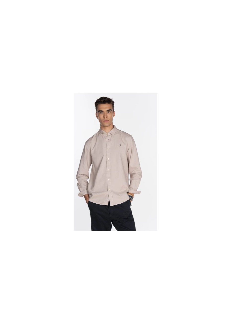 Camisa Harper Oxford Camel