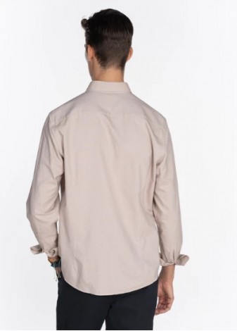 Camisa Harper Oxford Camel