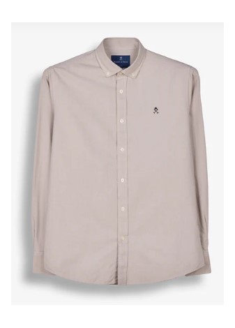 Camisa Harper Oxford Camel