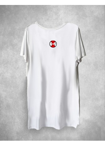 Camiseta LASAL Take Larga Blanco