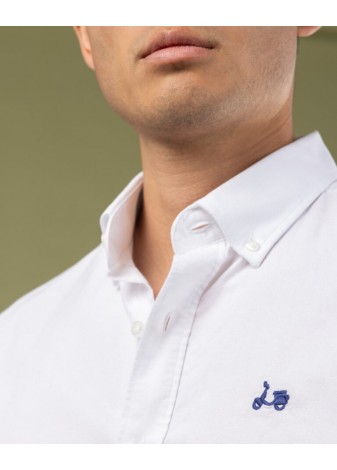 Camisa Scotta 1985 Oxford Regular Blanco