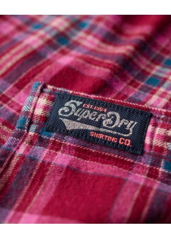 Camisa Superdry Franela Cuadros