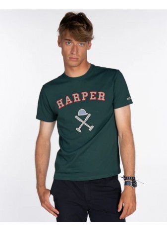 Camiseta Harper Retro Verde