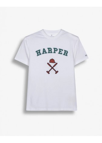 Camiseta Harper Retro Blanco