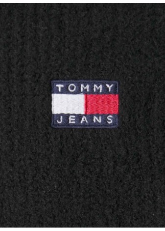 Jersey Tommy Jeans ZIP C/Cremallera Negro