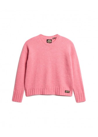 Jersey Superdry Essential Rosa