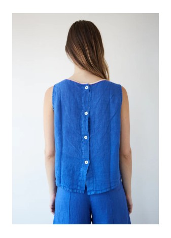Top Dr. Bloom Lino Azul