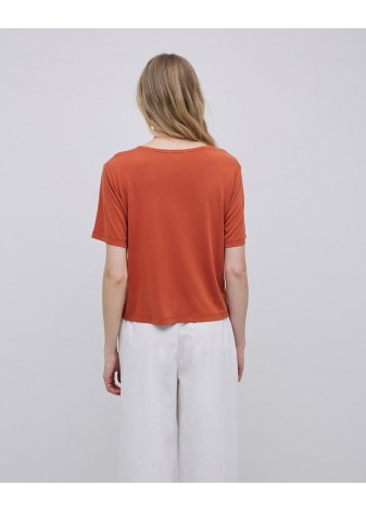 Camiseta Yerse Modal Oxido
