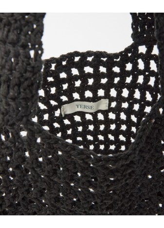 Bolso Handmade Macramé Negro