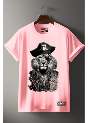 Camiseta La Sal Lion Pirate Rosa