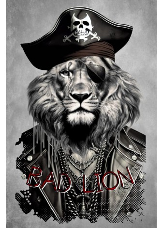 Camiseta La Sal Lion Pirate Rosa