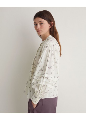Blusa Yerse Estampado Flores Multicolor