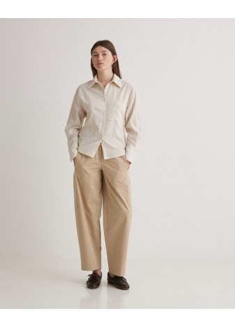 Pantalón Yerse Anchos Balloon Fit Camel