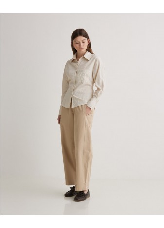 Pantalón Yerse Anchos Balloon Fit Camel