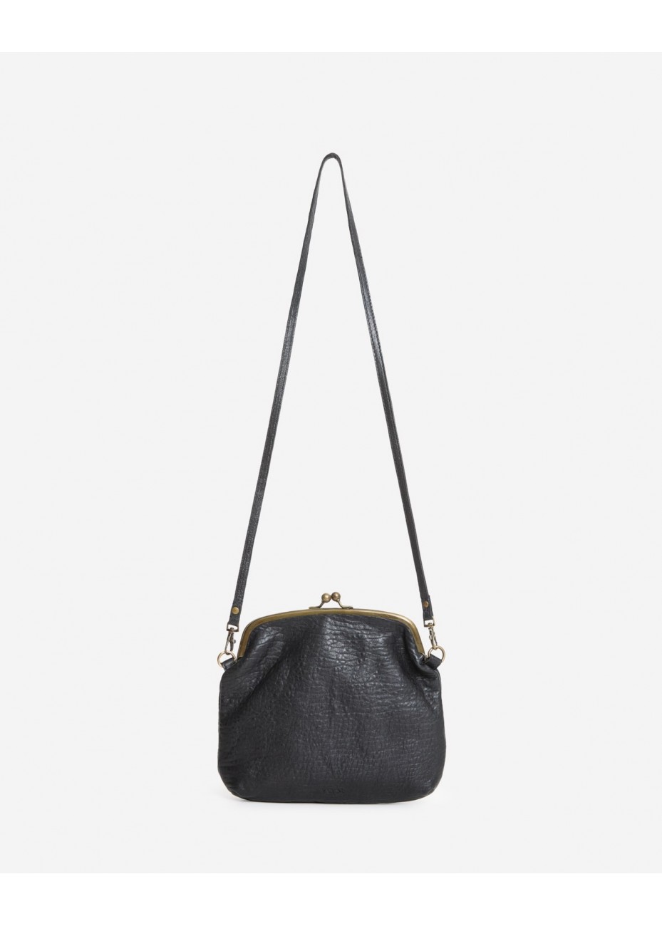 Bolso Yerse Piel Negro