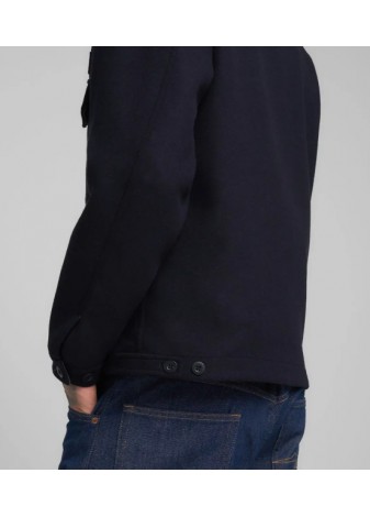 Chaqueta Replay Camisera Paño Azul Marino
