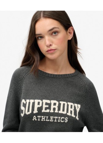Jersey Superdry Gris Logo...