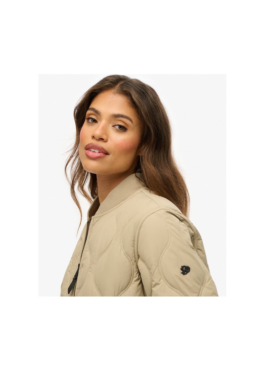 Chaqueta Superdry Acolchada Corta Beige