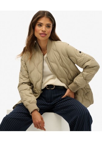 Chaqueta Superdry Acolchada Corta Beige