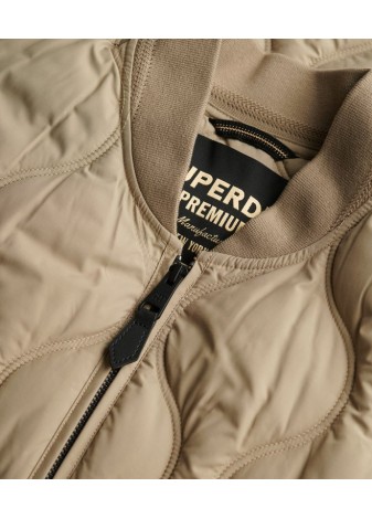 Chaqueta Superdry Acolchada Corta Beige