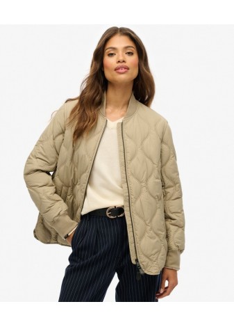 Chaqueta Superdry Acolchada Corta Beige