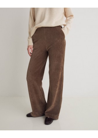 Pantalón Yerse Ancho Pana Marrón