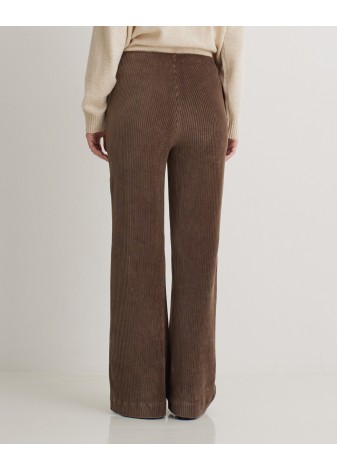 Pantalón Yerse Ancho Pana Marrón