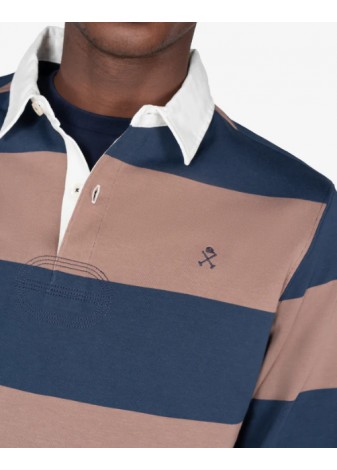 Polo Harper & Neyer Rugby Rayas Navy Blue