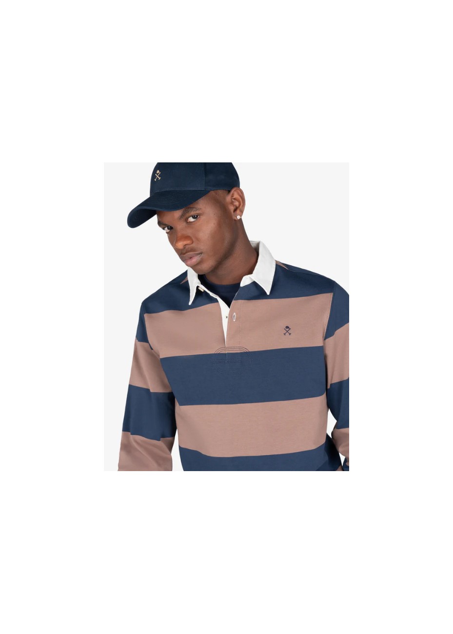 Polo Harper & Neyer Rugby Rayas Navy Blue