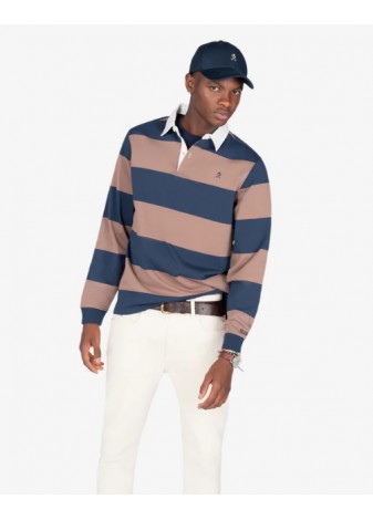 Polo Harper & Neyer Rugby Rayas Navy Blue