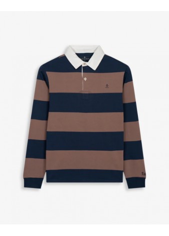 Polo Harper & Neyer Rugby Rayas Navy Blue