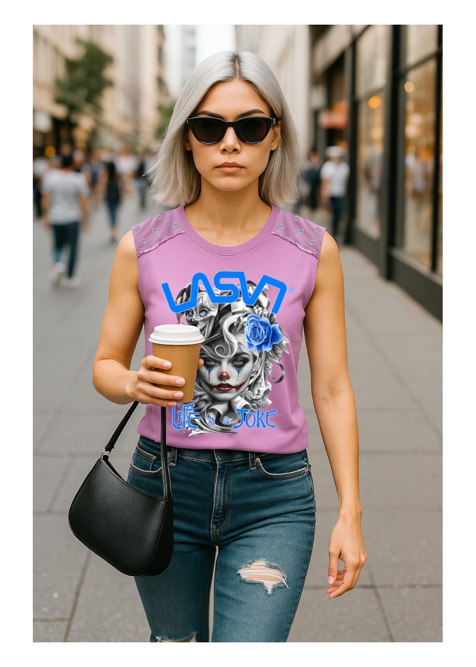 Camiseta La Sal Joke Rosa
