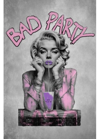 Camiseta La Sal Bad Party Rosa