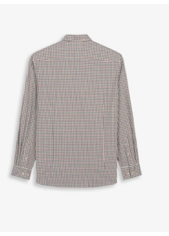 Camisa Harper & Neyer Dauphin Cuadro Ventana Crudo